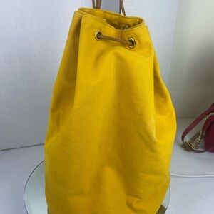 Hermes drawstring canvas nap sack